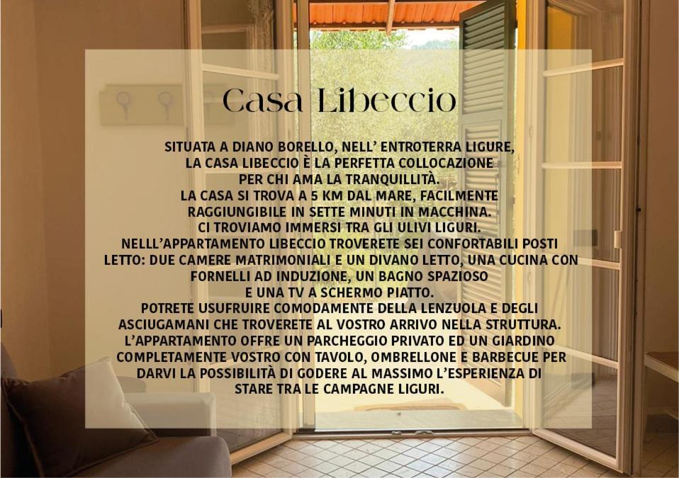 Ca Di Matti - Casa Oliva Diano Borello 외부 사진